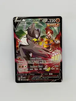 Pokemon Card Single Strike Urshifu V TG18/TG30 Brilliant Stars HOLO RARE - NM - Image 1