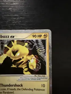 Pokemon TCG Electabuzz EX Holo Ultra Rare Card Ruby and Sapphire 97/109 MP - Image 5