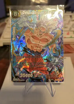 Dragon Ball Super Card Height of Mastery Son Goku, BT4-075 SPR Near Mint NM - Image 4