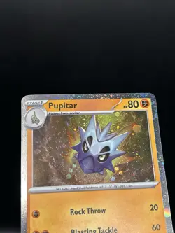 Pupitar 120 - Pokemon Scarlet & Violet Black Star Promo Card - NM - Image 2