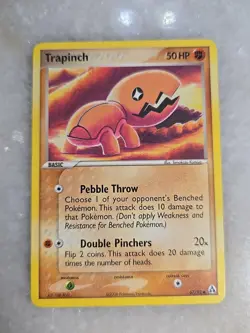 Trapinch 67/92 - EX Legend Maker Pokemon Card - Tomokazu Komiya Art Pack Fresh - Image 1