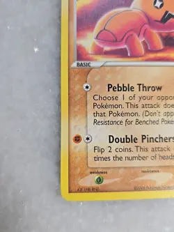 Trapinch 67/92 - EX Legend Maker Pokemon Card - Tomokazu Komiya Art Pack Fresh - Image 5