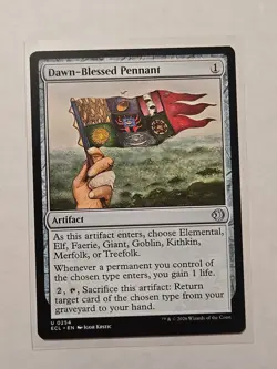 Dawn-Blessed Pennant - Lorwyn Eclipsed - NM - Uncommon - Artifact - Image 1