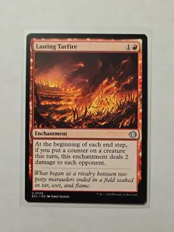 Lasting Tarfire - Lorwyn Eclipsed - NM - Uncommon - Enchantment - Image 1