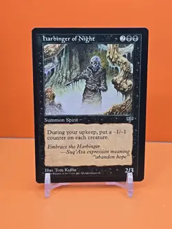 ⚫⚫⚫ 1996 MAGIC THE GATHERING HARBINGER OF NIGHT MIRAGE UNPLAYED ⚫⚫⚫ - Image 1