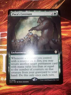 Puca's Covenant (Extended Art) Commander: Lorwyn Eclipsed Regular - Image 1