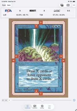 MTG BRAINGEYSER Unlimited Edition Regular EX Rare Magic The Gathering - Image 3