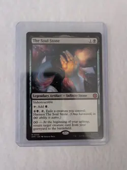 The Soul Stone Marvel MTG Legendary Artifact Infinity Stone Pack Fresh - Image 1
