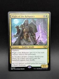 MTG Wight of the Reliquary R Modern Horizons 3 #207 - Image 1
