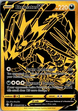 Eternatus V Shiny Holo Rare Shining Fates: Shiny Vault SV121/SV122 NM Pokemon - Image 1