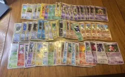 POKEMON CARDS LOT OF 60+ VINTAGE JAPANESE PROMOS WOTC GLOSSY PLAYED CONDITION - Image 1