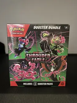 Pokemon TCG Shrouded Fable Booster Bundle Box Factory Sealed 6 Packs New - Image 1