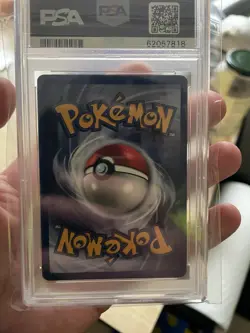 Poliwrath Pokemon Base Set Unlimited Holo #13 PSA 8 - Image 2