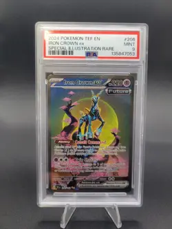 Pokemon TCG Iron Crown EX #206/162 Temporal Forces SIR PSA 9 Mint - Image 2