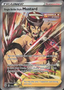 Pokemon TCG - Single Strike Style Mustard - SWSH09: Brilliant Stars (2) - Image 1