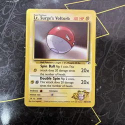 LT. SURGE’S VOLTORB - Gym Heroes Set - 84/132 - Common - Pokemon Card D2 - Image 1