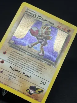 Pokemon Rocket's Hitmonchan 011/132 Gym Heroes Holo - Image 2
