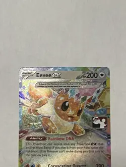 Eevee ex 075/131 Play! Pokemon Prize Pack Series 7 Prismatic Evolutions - NM - Image 2