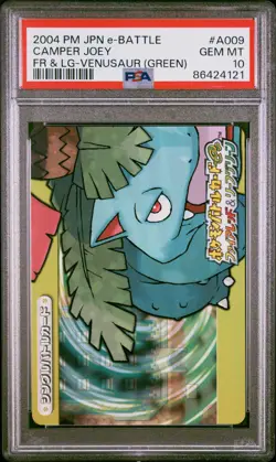 PSA 10 SLOWBRO/MURKROW 2004 POKEMON JPN E BATTLE FRLG VENUSAUR #A009 - Image 2