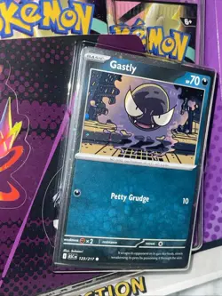 Pokemon TCG Ascended Heroes Tech Sticker Collection Ghastly Promo W Swirl 🍥💫 - Image 2