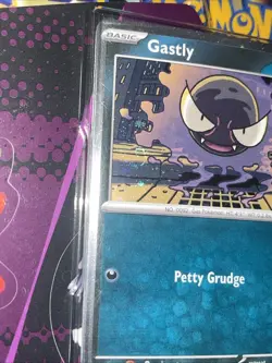 Pokemon TCG Ascended Heroes Tech Sticker Collection Ghastly Promo W Swirl 🍥💫 - Image 4