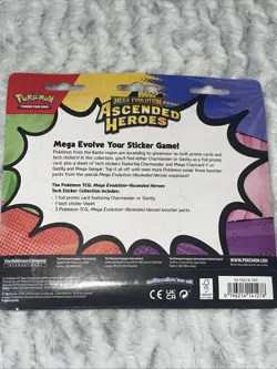 Pokemon TCG Ascended Heroes Tech Sticker Collection Ghastly Promo W Swirl 🍥💫 - Image 5