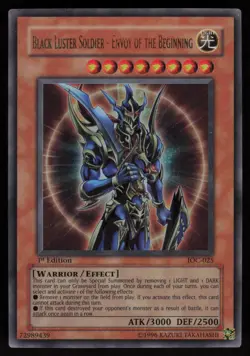Black Luster Soldier - Envoy of the Beginning IOC-025 Ultra 1st Edition Yugioh - Image 1