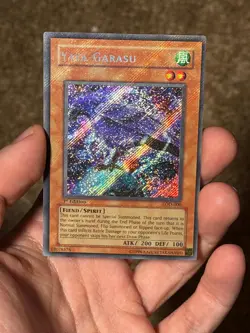 Yata-Garasu LOD-000 LOD Secret Rare FOIL BLEED ERROR 1st Edition Yu-Gi-Oh - Image 3