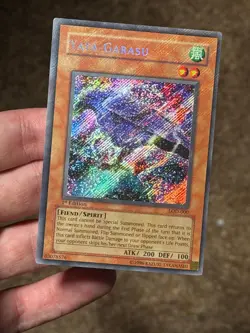 Yata-Garasu LOD-000 LOD Secret Rare FOIL BLEED ERROR 1st Edition Yu-Gi-Oh - Image 4