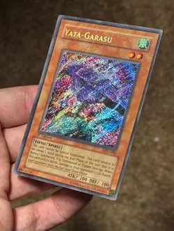 Yata-Garasu LOD-000 LOD Secret Rare FOIL BLEED ERROR 1st Edition Yu-Gi-Oh - Image 5