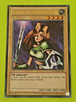 Yu-Gi-Oh Kanan the Swordmistress Ultra Rare LCYW-EN228 Nm - Image 1