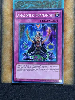 Yugioh Amazoness Shamanism DREV-EN088 Super Rare NM - Image 1