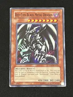 Red-Eyes Black Metal Dragon Super Rare PP01-EN015 YuGiOh Premium Pack - Image 1