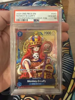 Monkey.D.Luffy (Convention Promo 2024) P-043 One Piece Promotion Cards Foil - Image 1