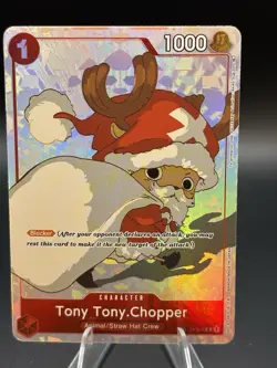 One Piece TCG Tony Tony Chopper ST01-006 Gift Collection Alt Art. Santa - Image 1
