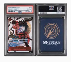PSA 10 Monkey D. Luffy ST01-012 3rd Anniversary WINNER Stamped One Piece 💎! - Image 3