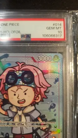 Bandai One Piece CCG Koby P-014 Full Art Foil Promo Premium Booster PSA 10 - Image 4