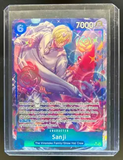 2025 One Piece A Fist of Divine Speed Sanji Alternate Art #OP11-051 - Image 1