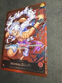 Monkey.D.Luffy ST21-001 Foil One Piece TCG Learn To Play Together English - Image 3