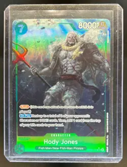 2024 One Piece Wings of The Captain Hody Jones Alt Art #OP06-035 - Image 1