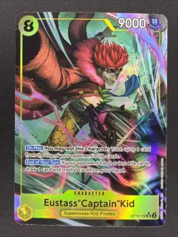 Eustass Captain Kid OP10-112 SR Alt Art Royal Blood ENGLISH One Piece CCG - Image 1