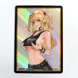AMANE MISA Waifu Anime Card LIMITED 1/1 Custom TCG Holo T13890 - Image 1