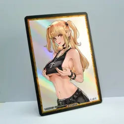 AMANE MISA Waifu Anime Card LIMITED 1/1 Custom TCG Holo T13890 - Image 2