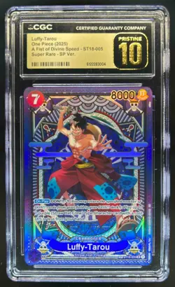 2025 One Piece Luffy-Tarou Special Cards Pristine #ST18-005 CGC 10 - Image 1