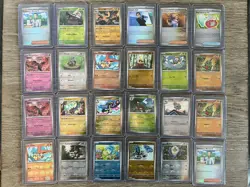 Pokemon TCG Card Lot #14 - 24 Card Lot - Pokeball Holos - Multiple Sets - Image 1