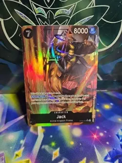 Jack (Alt Art Parallel) - One Piece Card Game OP08-084 - Two Legends - Image 1