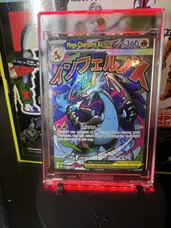 Mega Charizard X EX #023 UPC Black Star Promo Sealed Pokemon Card - Image 1