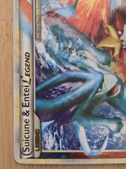 Pokemon TCG Unleashed Suicune and Entei Legend Top 94/95 Holo Card Lp+ - Image 5