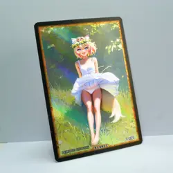 Waifu Anime Card LIMITED 1/1 Custom TCG Holo Goddess Story ACG T13871 - Image 2