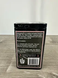 Redemption Trading Cards Cactus Games "Rock Of Ages" Booster Tin Sealed - Image 3